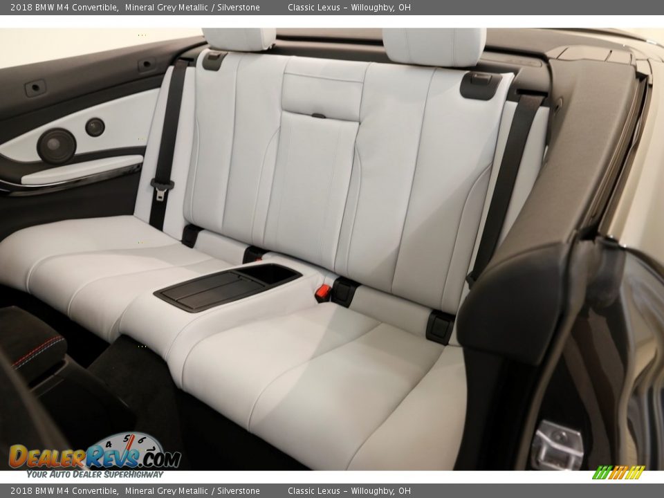 Rear Seat of 2018 BMW M4 Convertible Photo #30