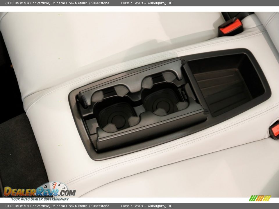 2018 BMW M4 Convertible Mineral Grey Metallic / Silverstone Photo #31