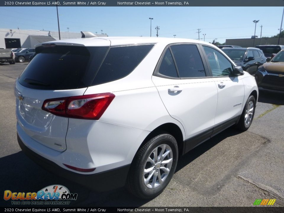 2020 Chevrolet Equinox LS AWD Summit White / Ash Gray Photo #5