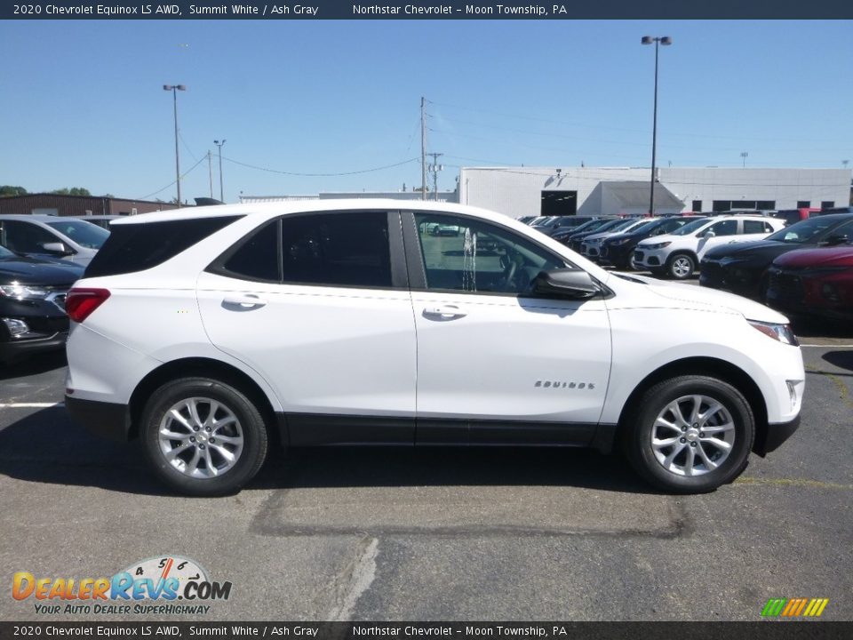 2020 Chevrolet Equinox LS AWD Summit White / Ash Gray Photo #6