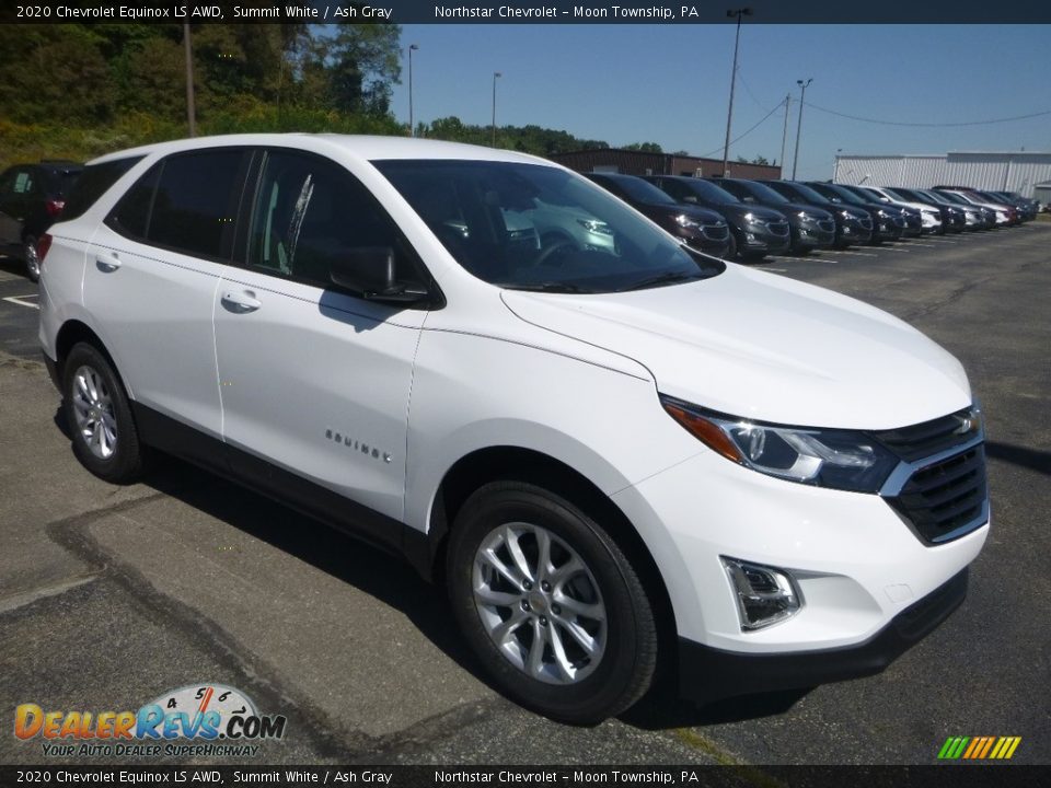 2020 Chevrolet Equinox LS AWD Summit White / Ash Gray Photo #7