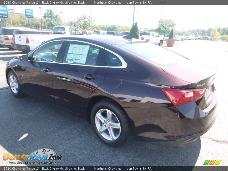 2020 Chevrolet Malibu LS Black Cherry Metallic / Jet Black Photo #3