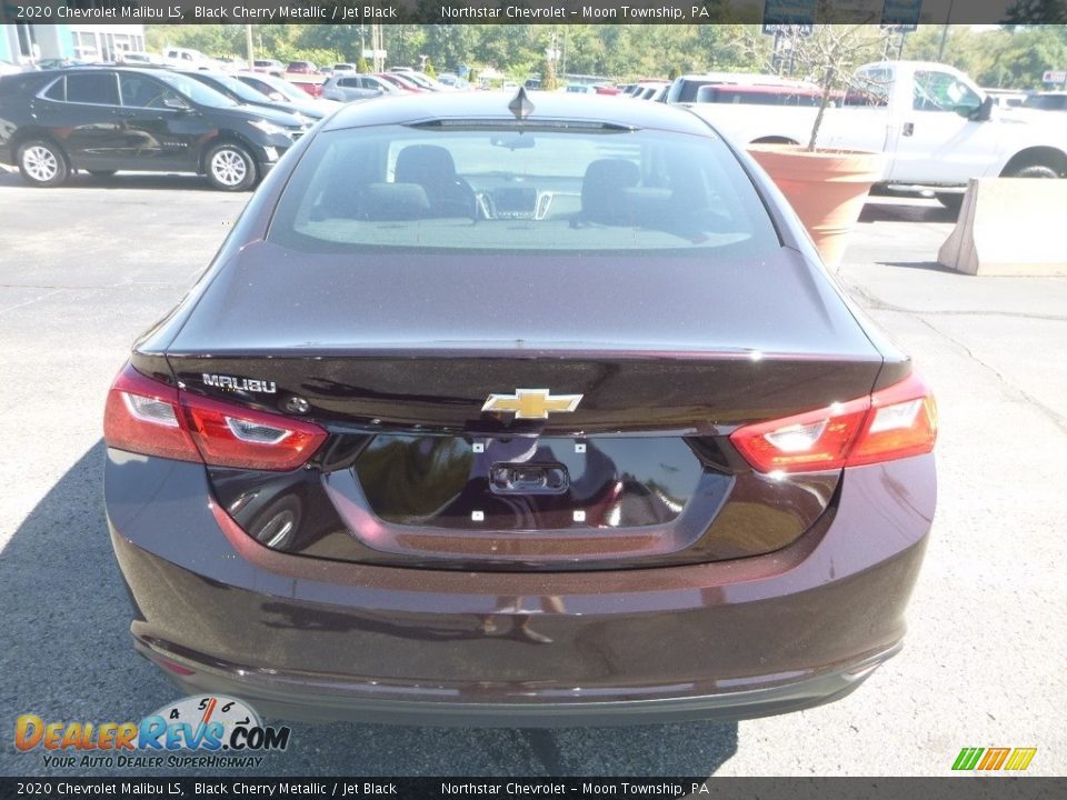 2020 Chevrolet Malibu LS Black Cherry Metallic / Jet Black Photo #4