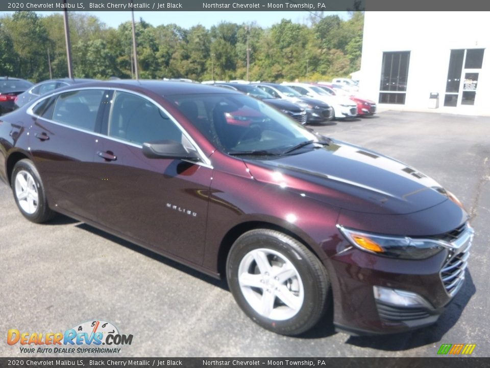 2020 Chevrolet Malibu LS Black Cherry Metallic / Jet Black Photo #7