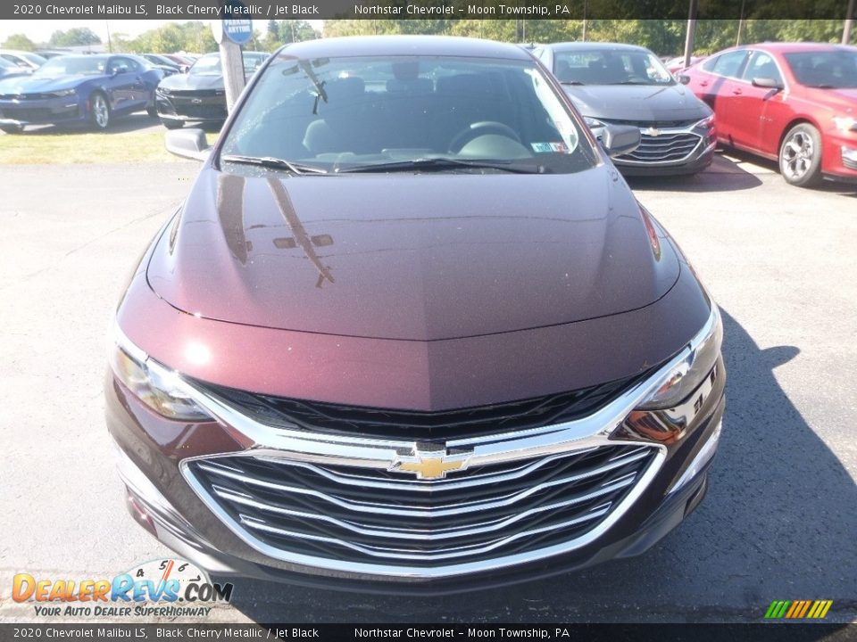 2020 Chevrolet Malibu LS Black Cherry Metallic / Jet Black Photo #8