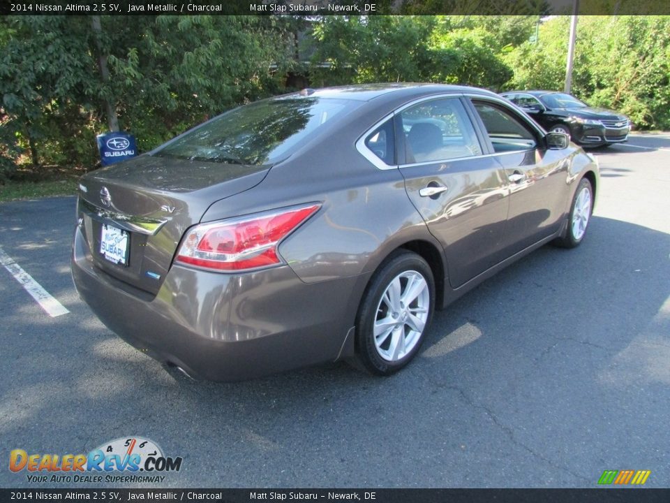 2014 Nissan Altima 2.5 SV Java Metallic / Charcoal Photo #6