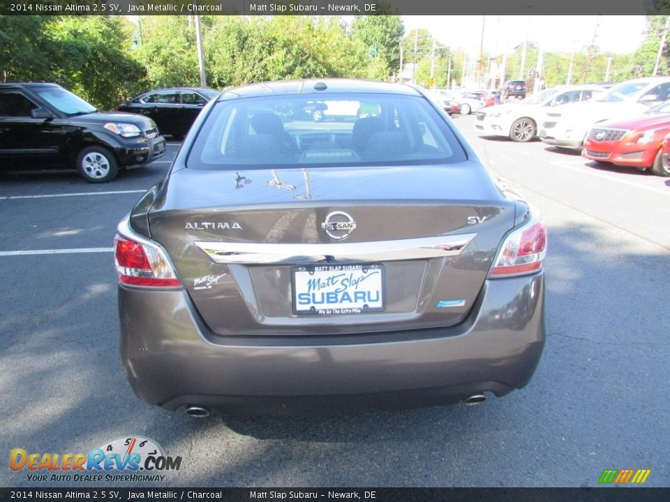 2014 Nissan Altima 2.5 SV Java Metallic / Charcoal Photo #7