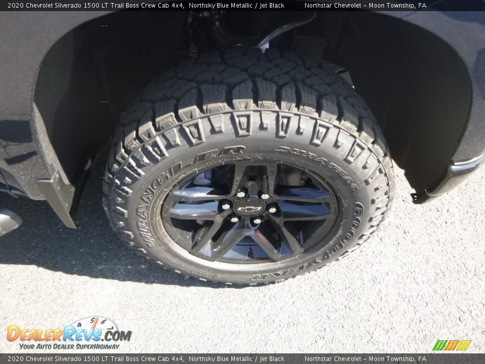 2020 Chevrolet Silverado 1500 LT Trail Boss Crew Cab 4x4 Northsky Blue Metallic / Jet Black Photo #9