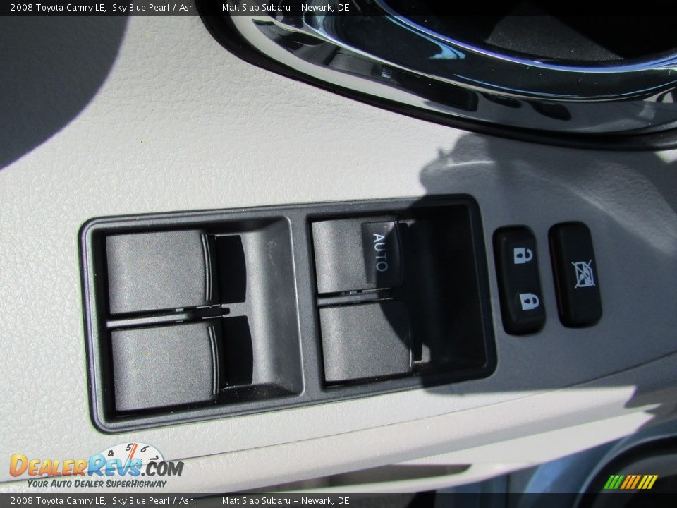 2008 Toyota Camry LE Sky Blue Pearl / Ash Photo #14