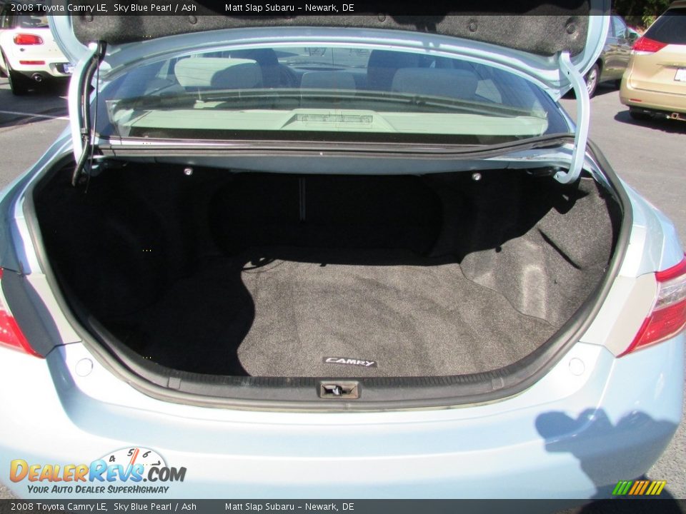 2008 Toyota Camry LE Sky Blue Pearl / Ash Photo #19