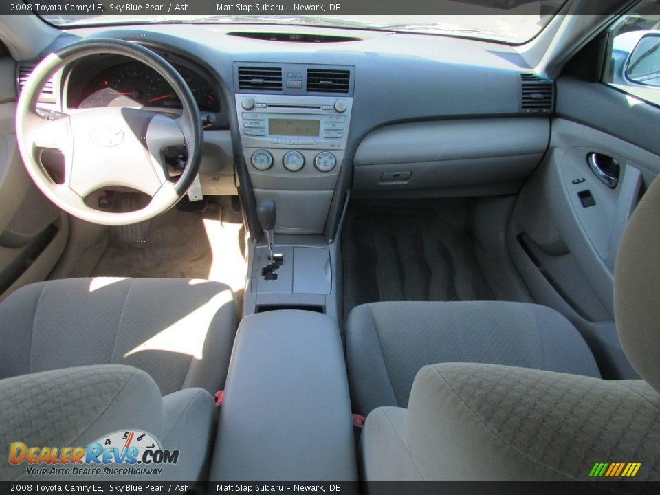 2008 Toyota Camry LE Sky Blue Pearl / Ash Photo #23