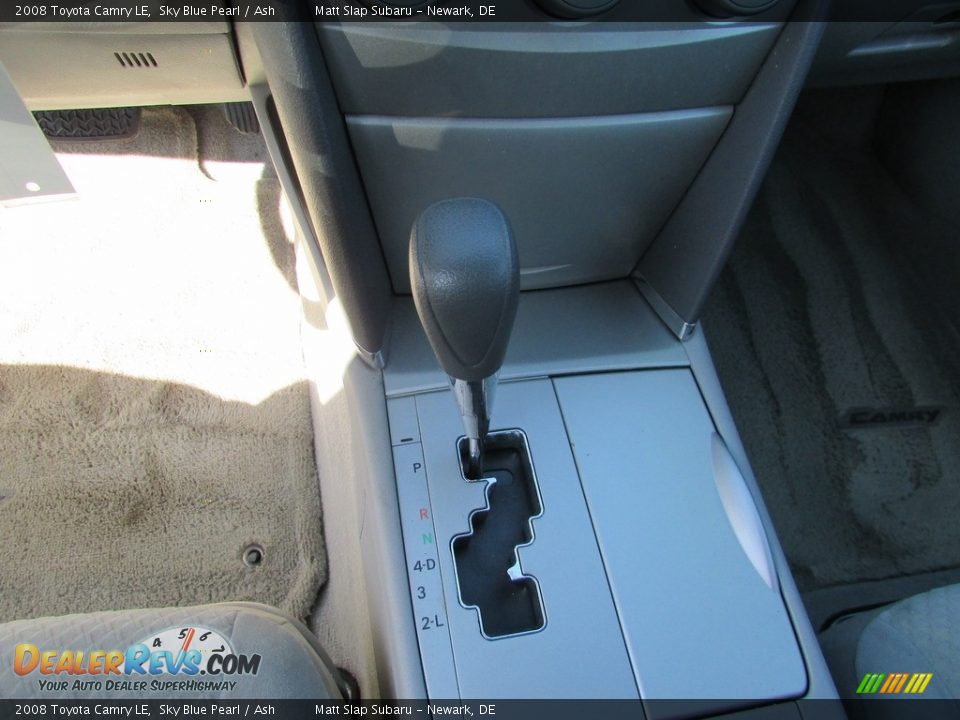 2008 Toyota Camry LE Sky Blue Pearl / Ash Photo #25