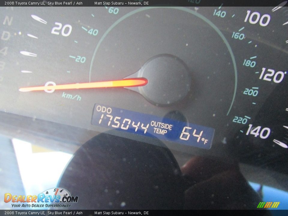 2008 Toyota Camry LE Sky Blue Pearl / Ash Photo #27