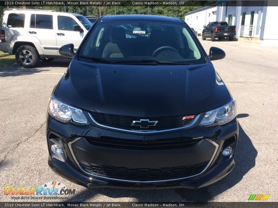 2019 Chevrolet Sonic LT Hatchback Mosaic Black Metallic / Jet Black Photo #4