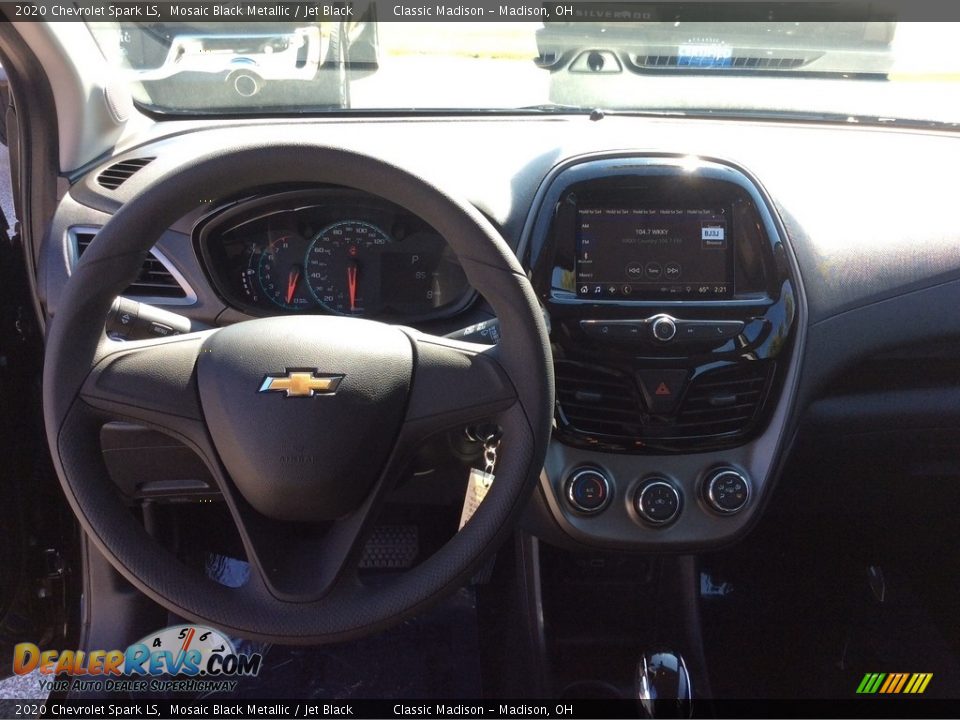 2020 Chevrolet Spark LS Mosaic Black Metallic / Jet Black Photo #3