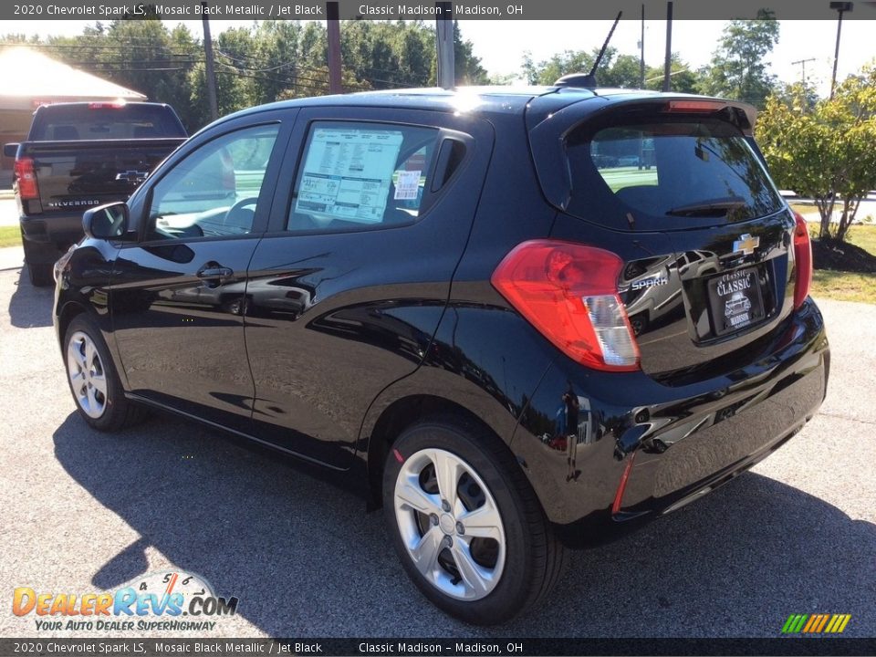 2020 Chevrolet Spark LS Mosaic Black Metallic / Jet Black Photo #7