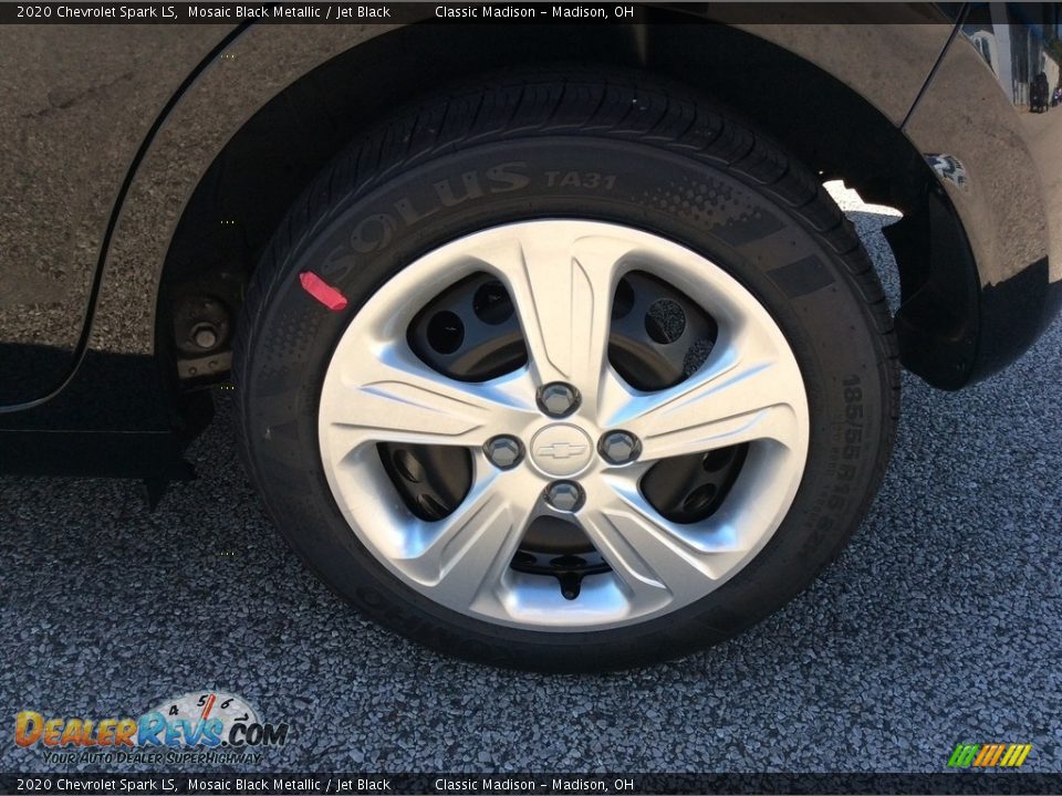 2020 Chevrolet Spark LS Mosaic Black Metallic / Jet Black Photo #9