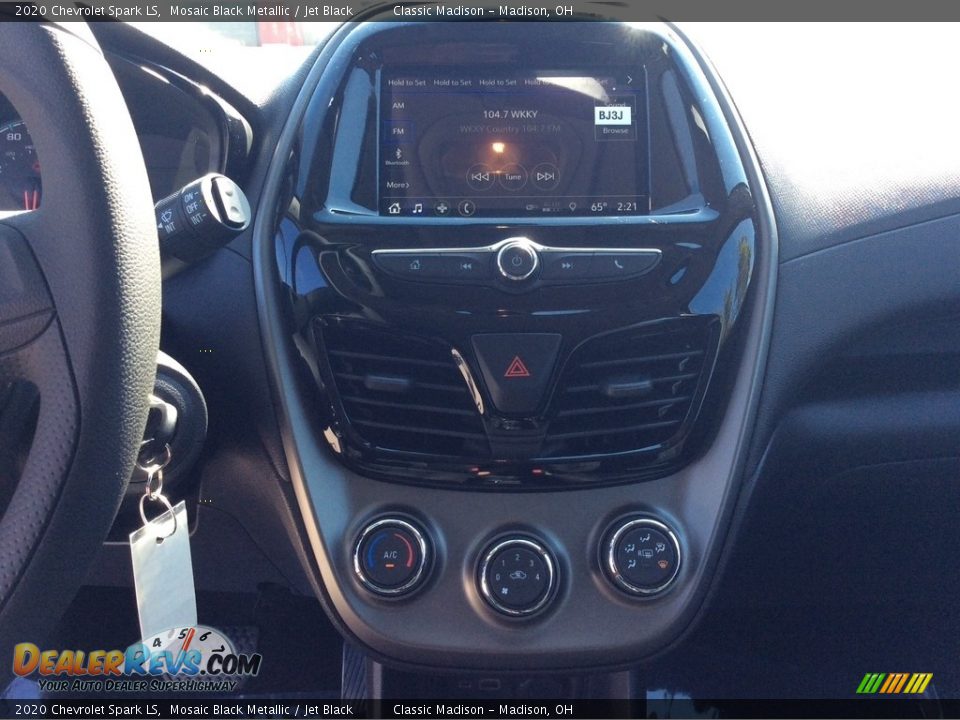 2020 Chevrolet Spark LS Mosaic Black Metallic / Jet Black Photo #13