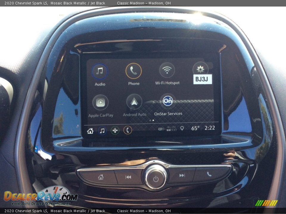 2020 Chevrolet Spark LS Mosaic Black Metallic / Jet Black Photo #14