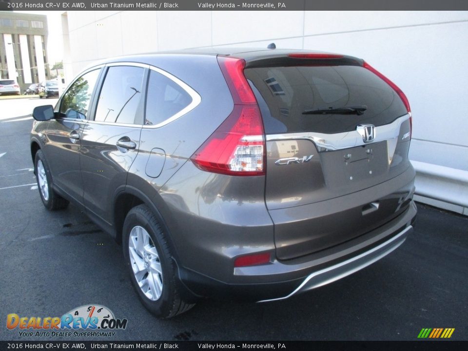 2016 Honda CR-V EX AWD Urban Titanium Metallic / Black Photo #3