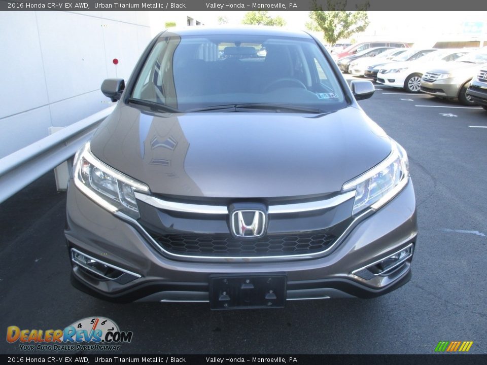 2016 Honda CR-V EX AWD Urban Titanium Metallic / Black Photo #8