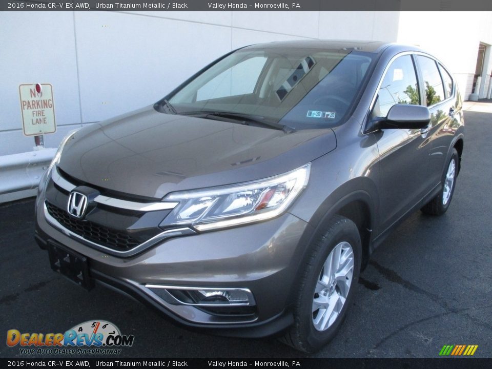 2016 Honda CR-V EX AWD Urban Titanium Metallic / Black Photo #9