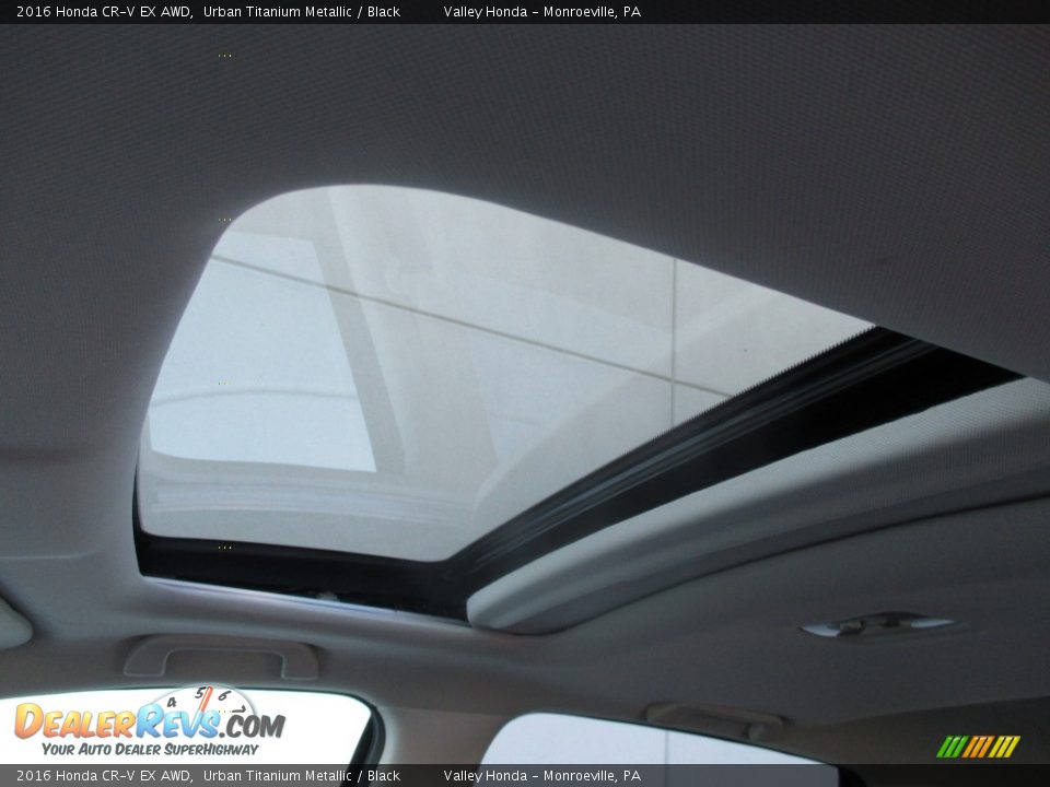 2016 Honda CR-V EX AWD Urban Titanium Metallic / Black Photo #10