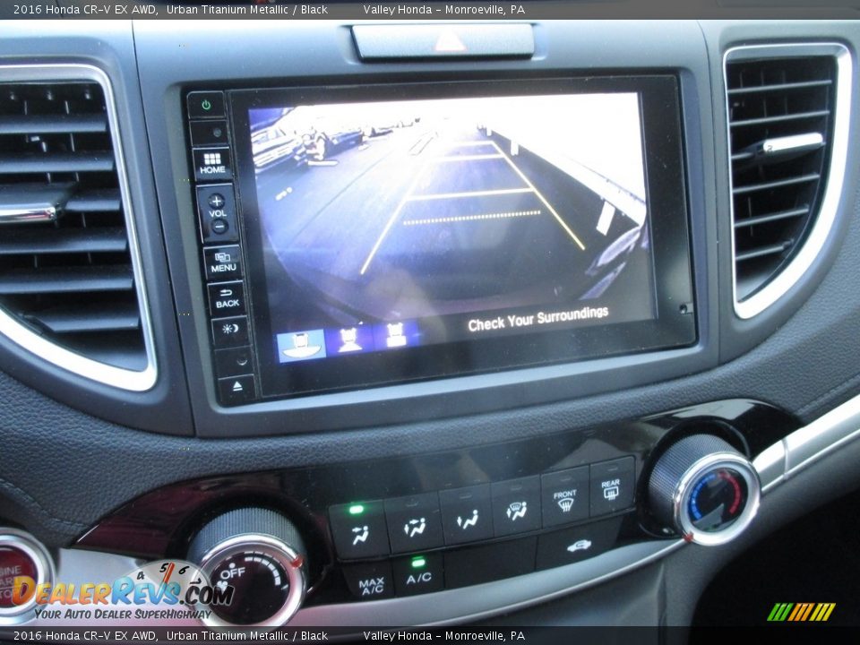 2016 Honda CR-V EX AWD Urban Titanium Metallic / Black Photo #16