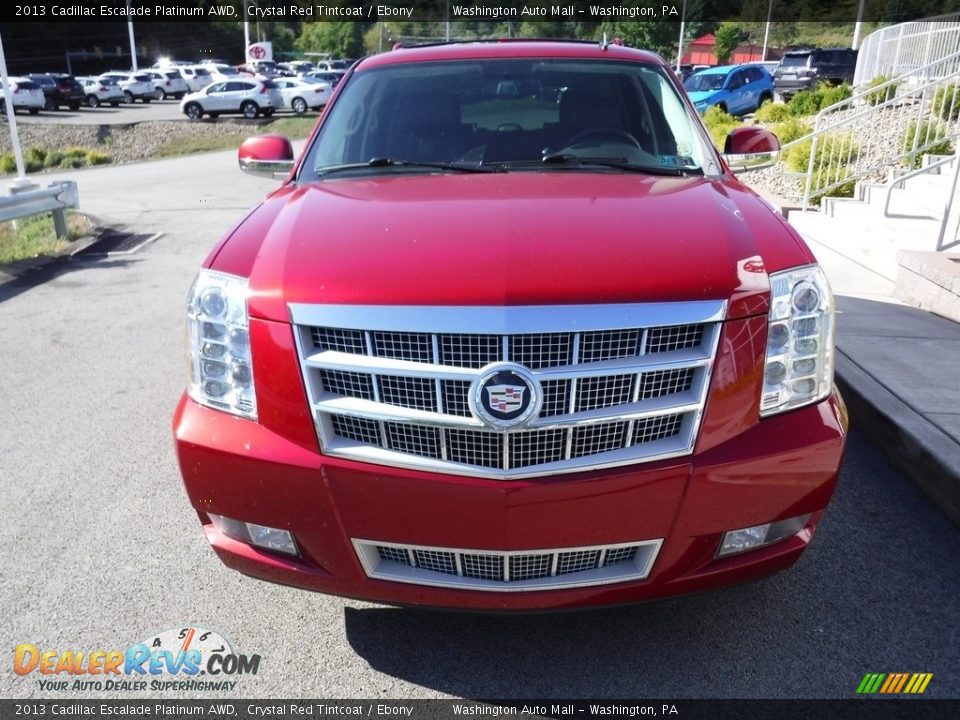 2013 Cadillac Escalade Platinum AWD Crystal Red Tintcoat / Ebony Photo #3