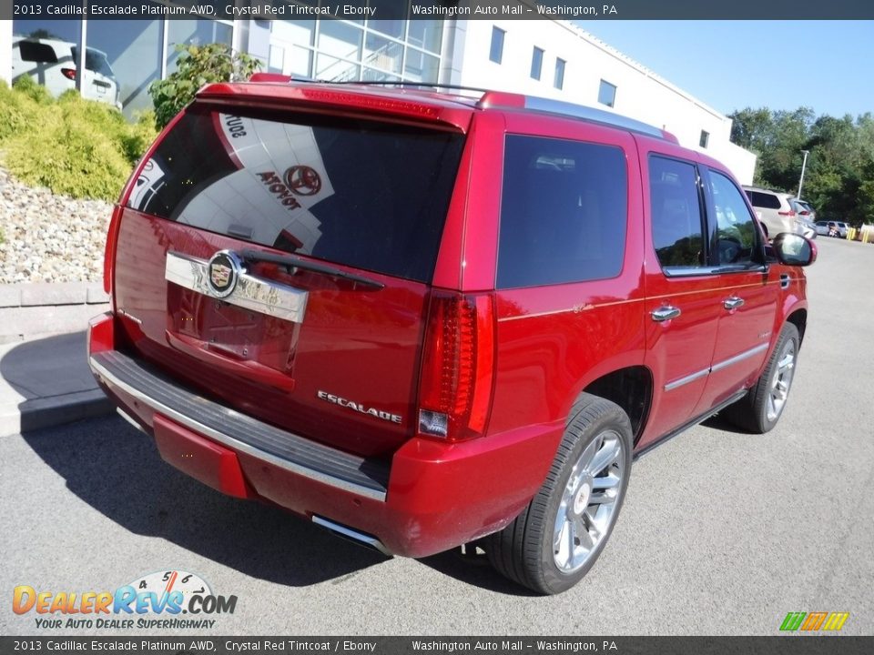 2013 Cadillac Escalade Platinum AWD Crystal Red Tintcoat / Ebony Photo #10