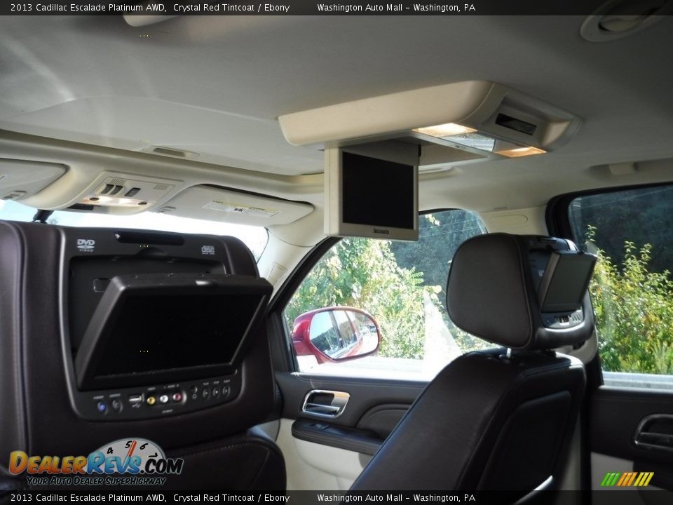 2013 Cadillac Escalade Platinum AWD Crystal Red Tintcoat / Ebony Photo #11
