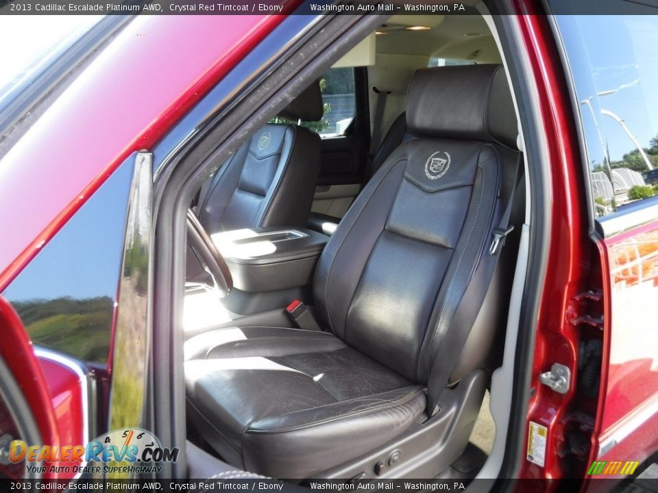 2013 Cadillac Escalade Platinum AWD Crystal Red Tintcoat / Ebony Photo #14