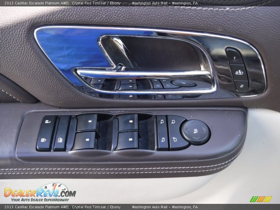 2013 Cadillac Escalade Platinum AWD Crystal Red Tintcoat / Ebony Photo #15