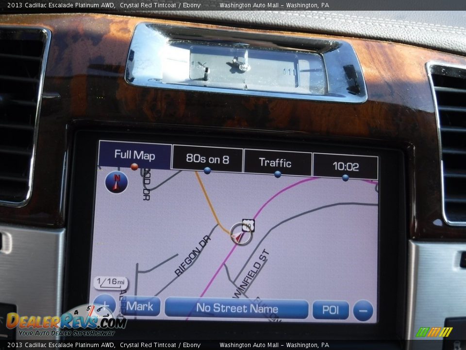 2013 Cadillac Escalade Platinum AWD Crystal Red Tintcoat / Ebony Photo #16