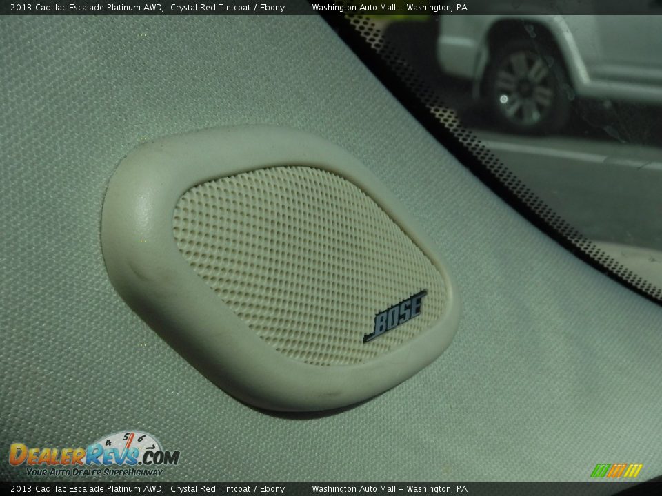 2013 Cadillac Escalade Platinum AWD Crystal Red Tintcoat / Ebony Photo #23