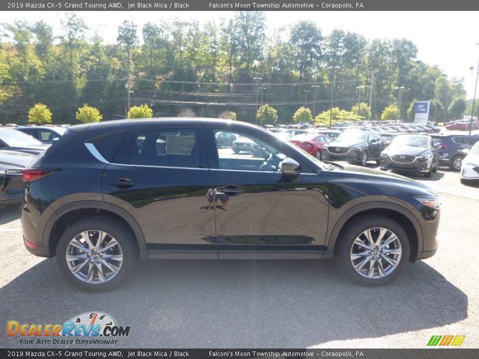 2019 Mazda CX-5 Grand Touring AWD Jet Black Mica / Black Photo #1