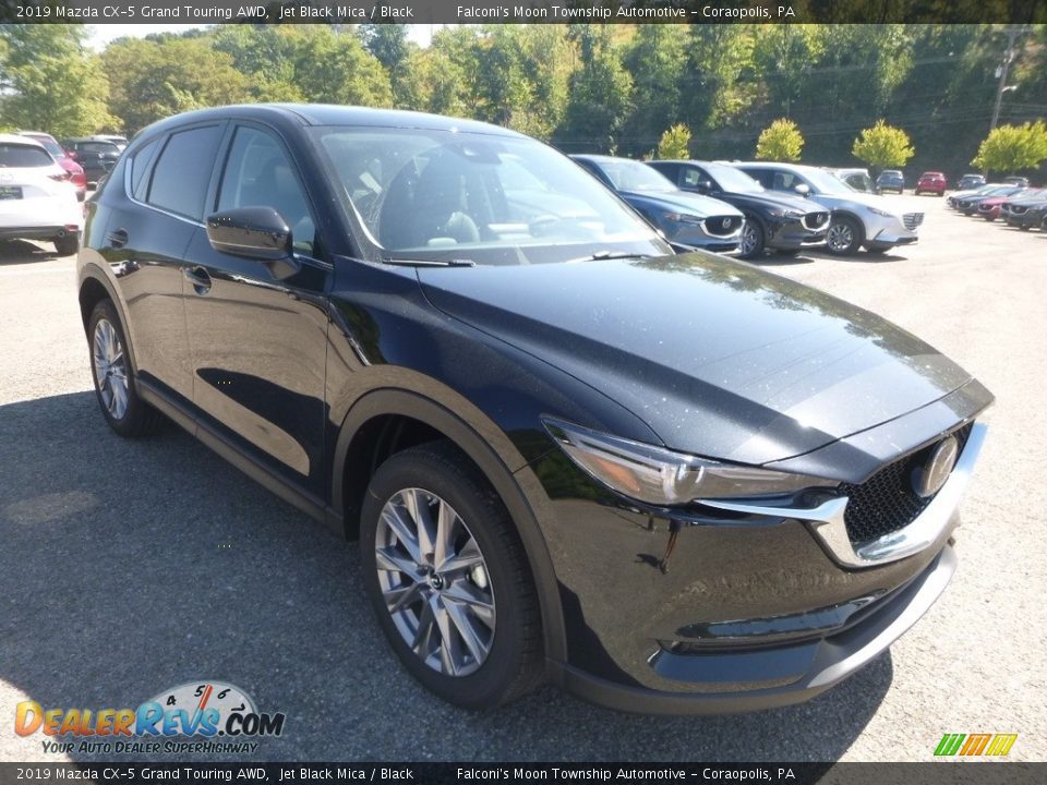 2019 Mazda CX-5 Grand Touring AWD Jet Black Mica / Black Photo #3