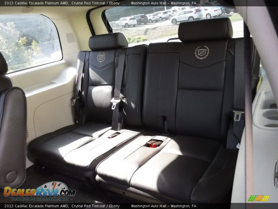 2013 Cadillac Escalade Platinum AWD Crystal Red Tintcoat / Ebony Photo #27