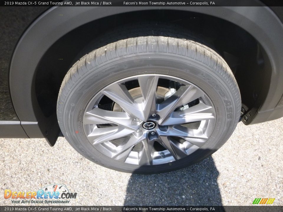 2019 Mazda CX-5 Grand Touring AWD Jet Black Mica / Black Photo #7