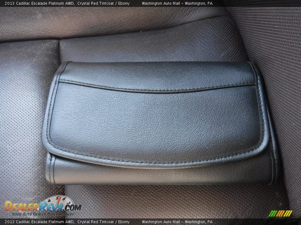 2013 Cadillac Escalade Platinum AWD Crystal Red Tintcoat / Ebony Photo #32