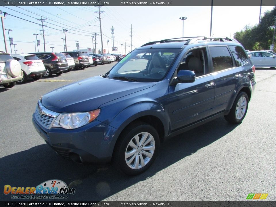 2013 Subaru Forester 2.5 X Limited Marine Blue Pearl / Black Photo #2