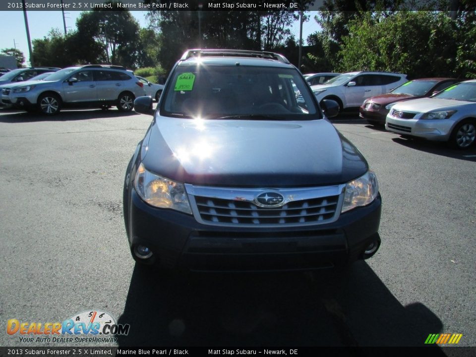 2013 Subaru Forester 2.5 X Limited Marine Blue Pearl / Black Photo #3