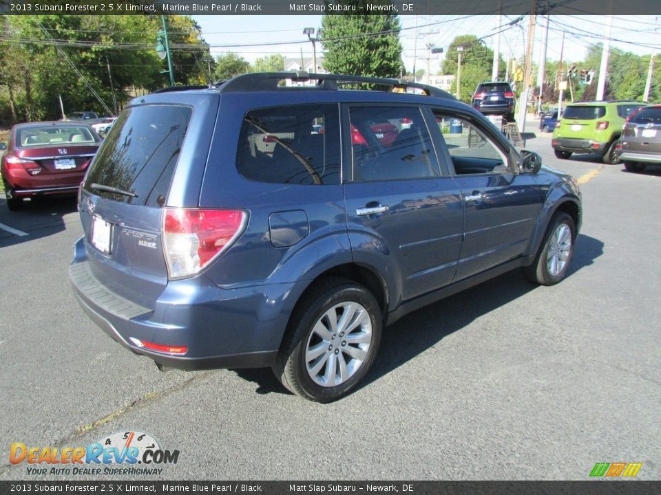 2013 Subaru Forester 2.5 X Limited Marine Blue Pearl / Black Photo #6