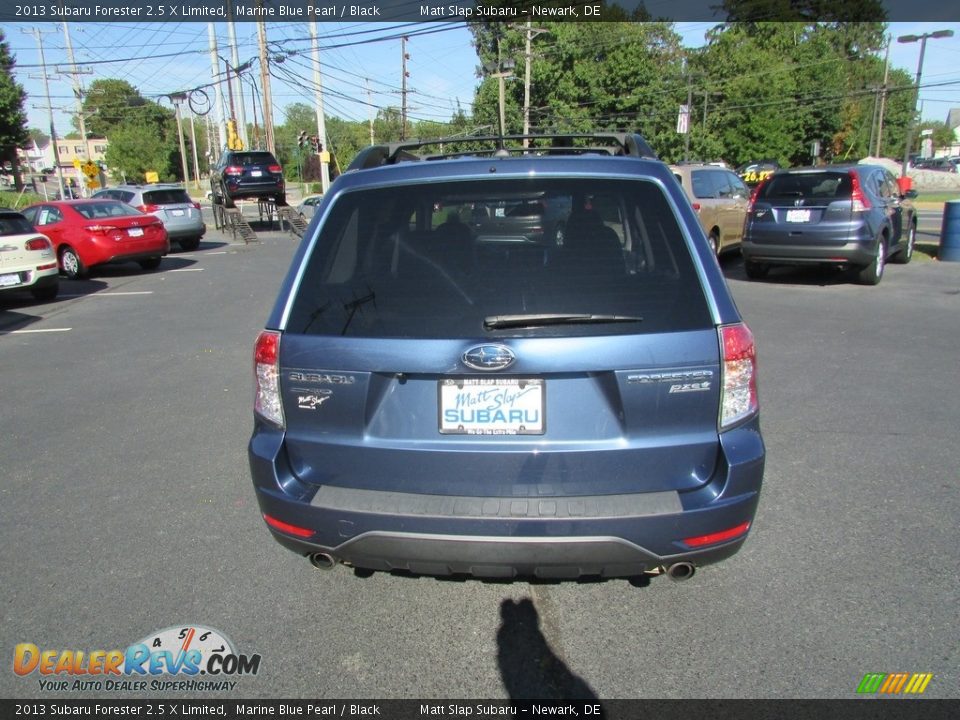 2013 Subaru Forester 2.5 X Limited Marine Blue Pearl / Black Photo #7