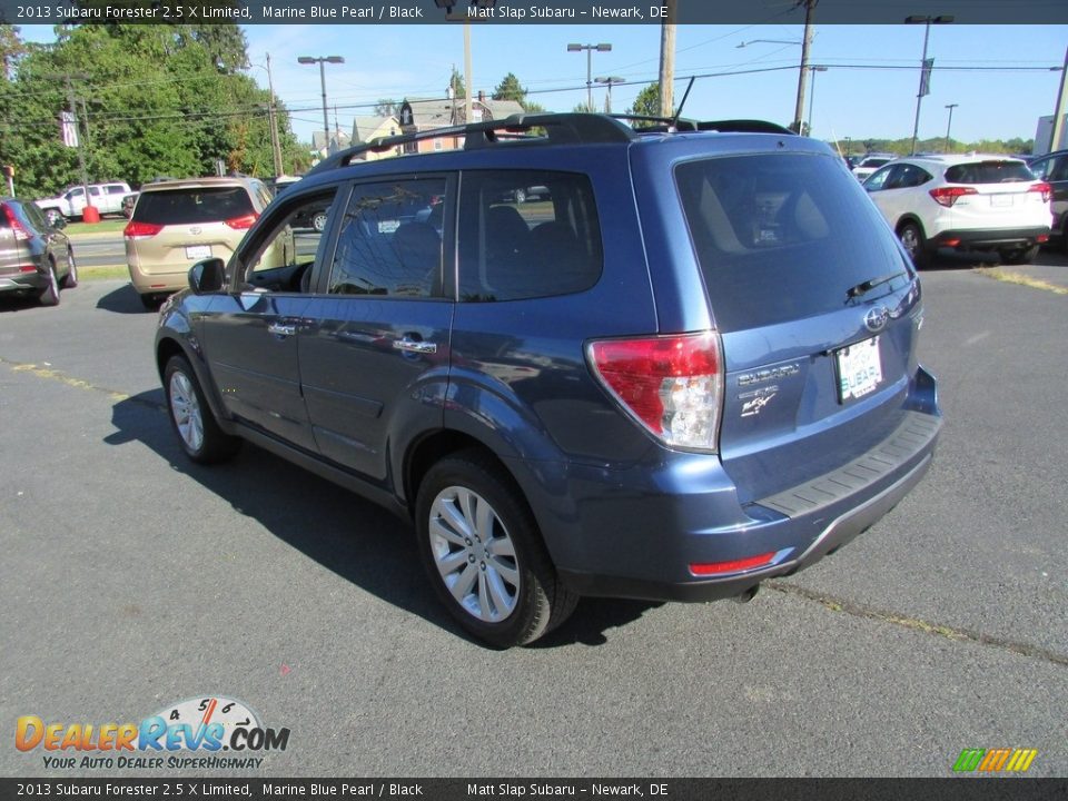 2013 Subaru Forester 2.5 X Limited Marine Blue Pearl / Black Photo #8