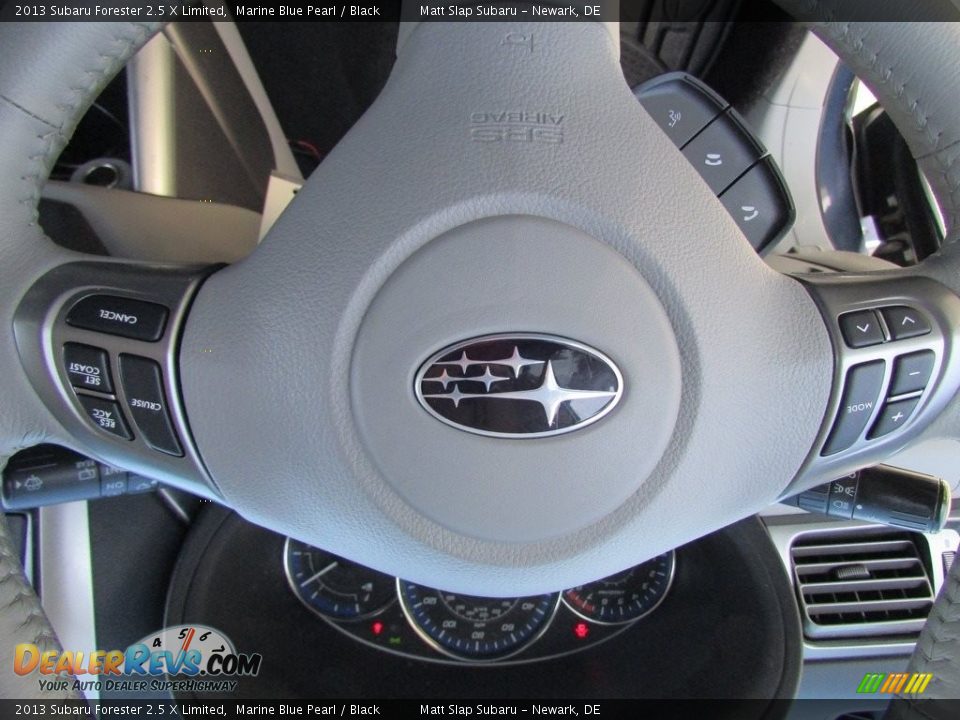 2013 Subaru Forester 2.5 X Limited Marine Blue Pearl / Black Photo #11