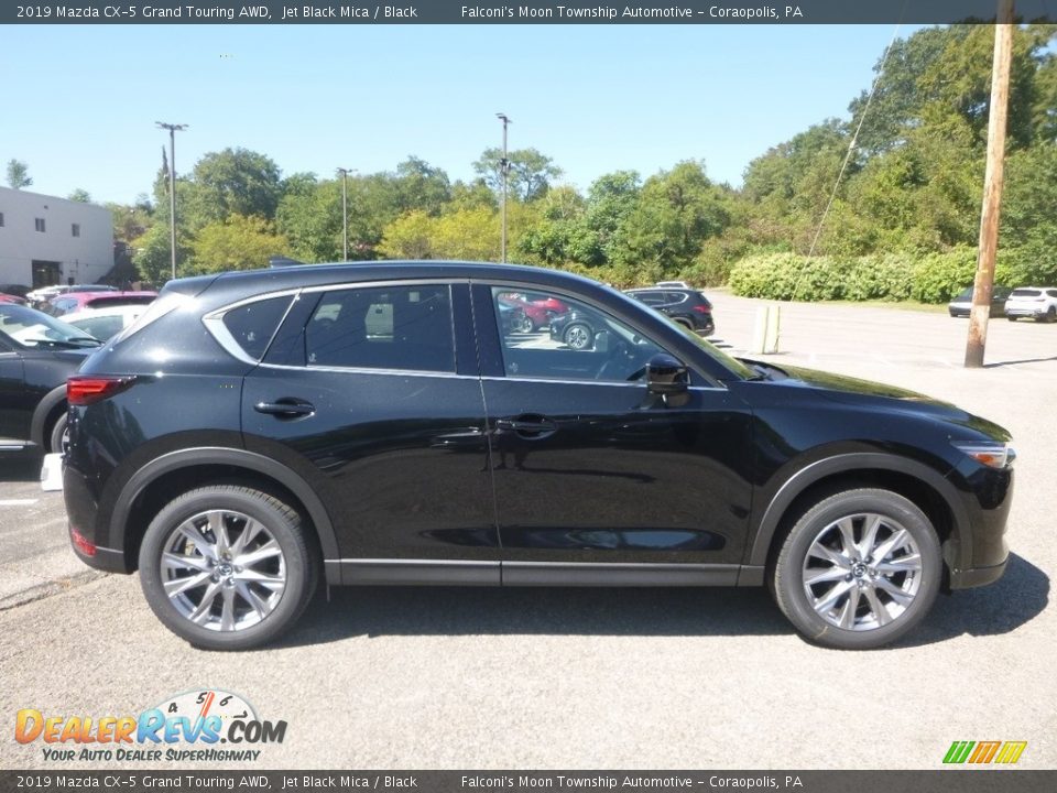 2019 Mazda CX-5 Grand Touring AWD Jet Black Mica / Black Photo #1