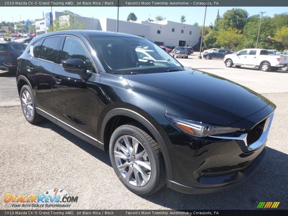 2019 Mazda CX-5 Grand Touring AWD Jet Black Mica / Black Photo #3