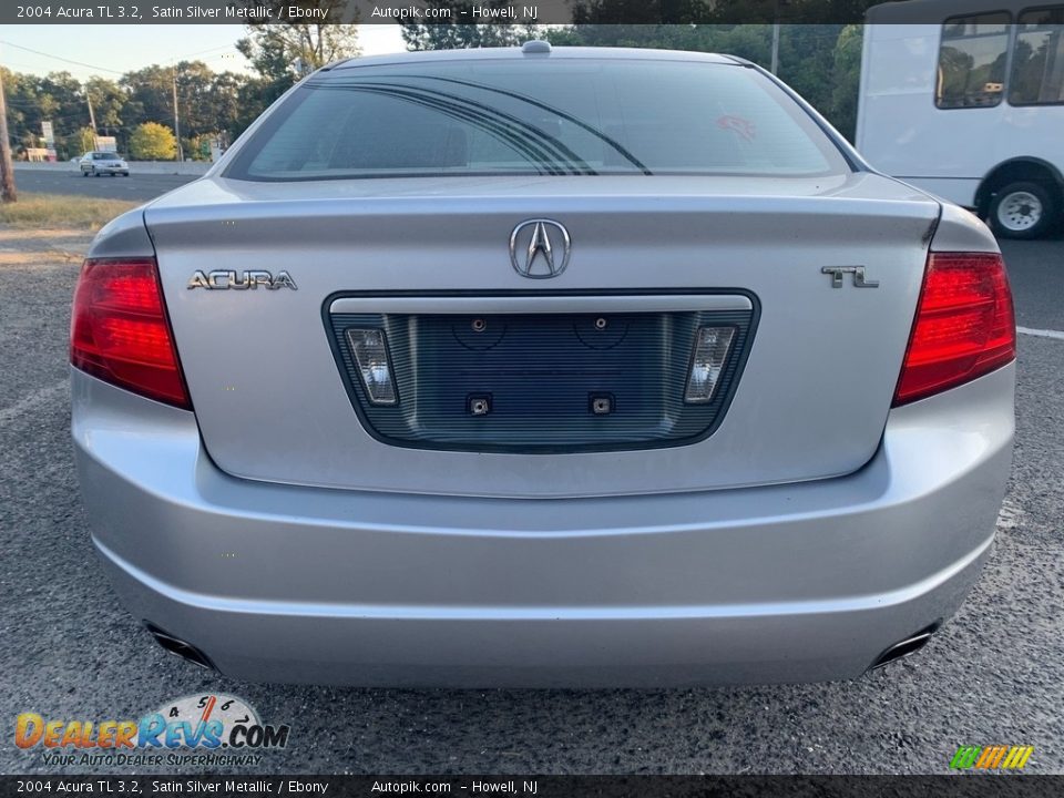 2004 Acura TL 3.2 Satin Silver Metallic / Ebony Photo #4