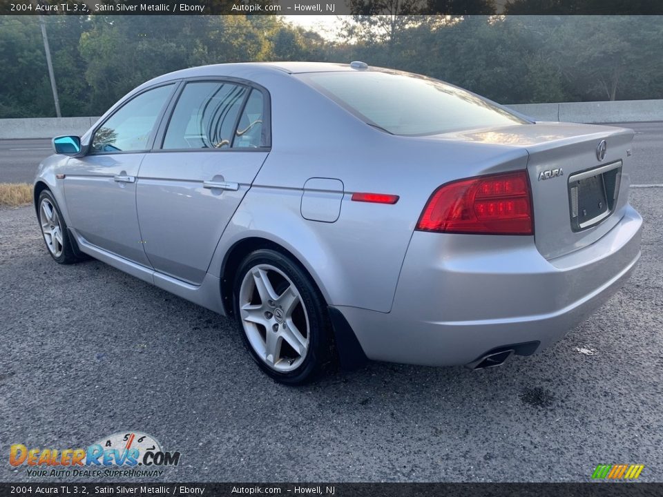 2004 Acura TL 3.2 Satin Silver Metallic / Ebony Photo #5